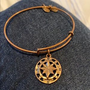 Alex and Ani Compass Bangle